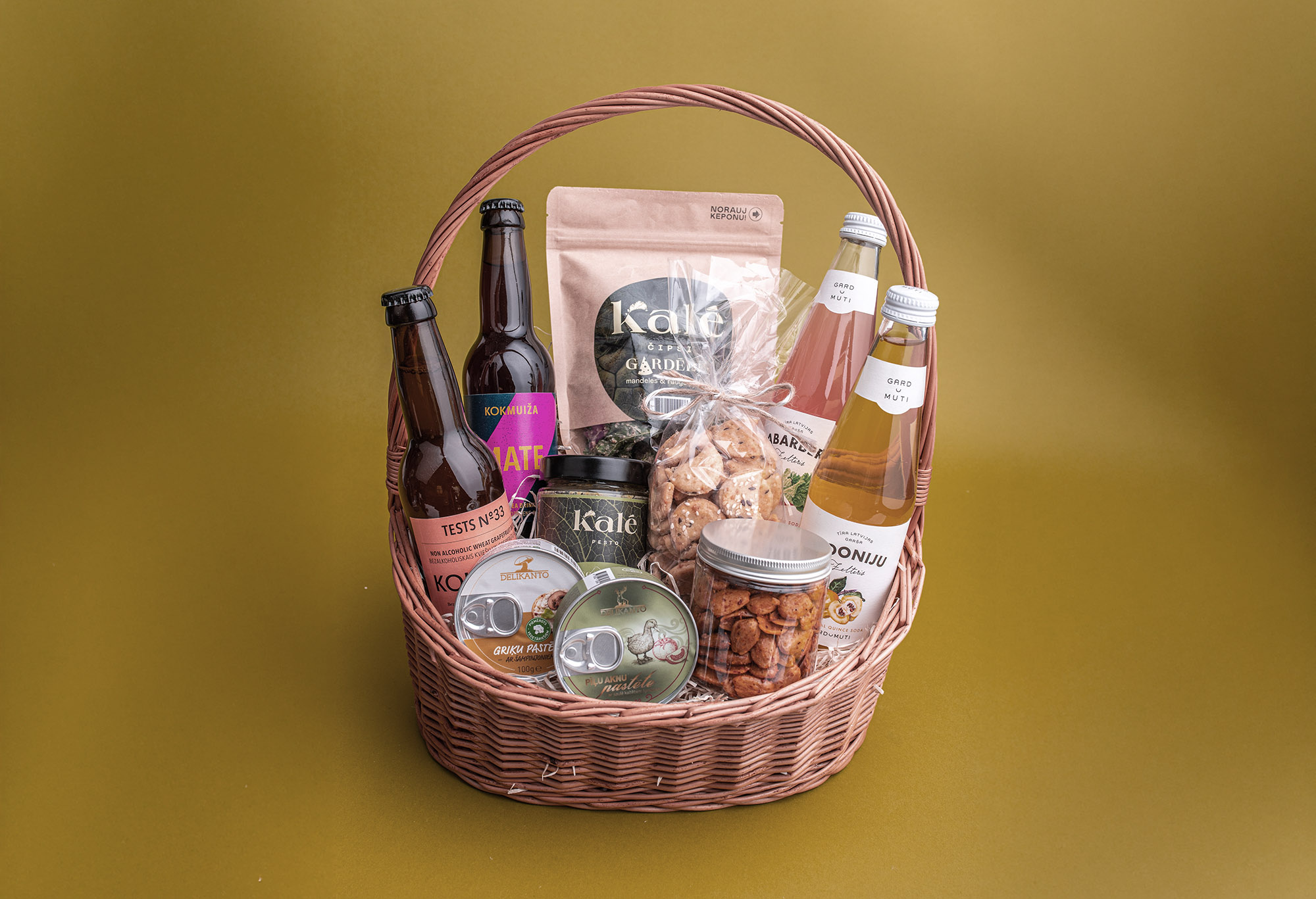 Dāvanu grozs sadarbības partneriem - pateicības un cieņas žests